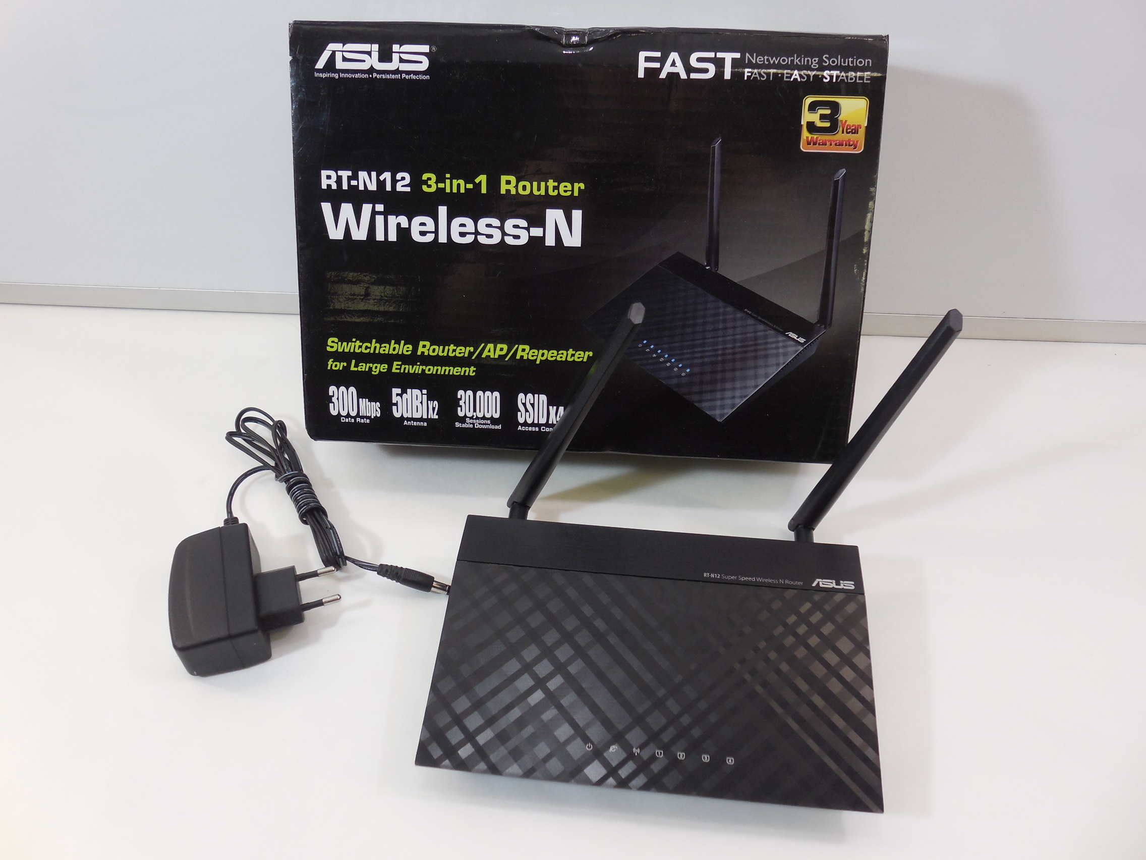 Подключение и настройка Wi-Fi роутера ASUS RT-N12